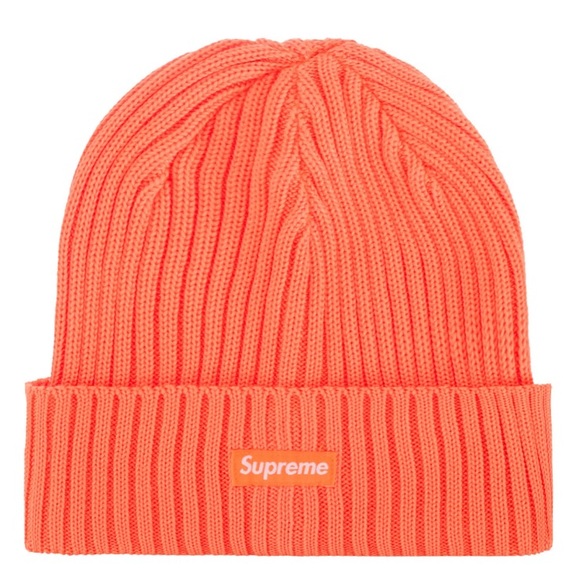 Supreme Overdyed Beanie Orange SS24 - Picture 2 of 5
